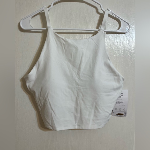 Athleta Tops - NWT Athleta Intention Crop White Crop Top for Women size Medium D-DD